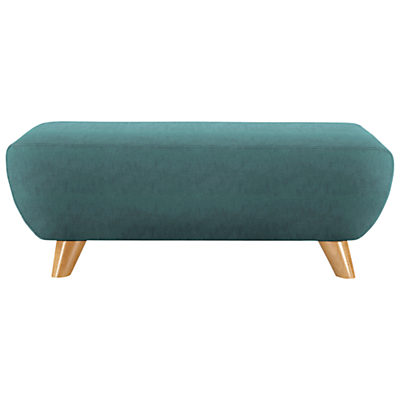 G Plan Vintage The Sixty Seven Footstool Festival Teal